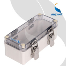 Saip / Saipwell Clear Plastic Box Electrónica IP66 Clear Electric Junction Junction CE caja para electrónica